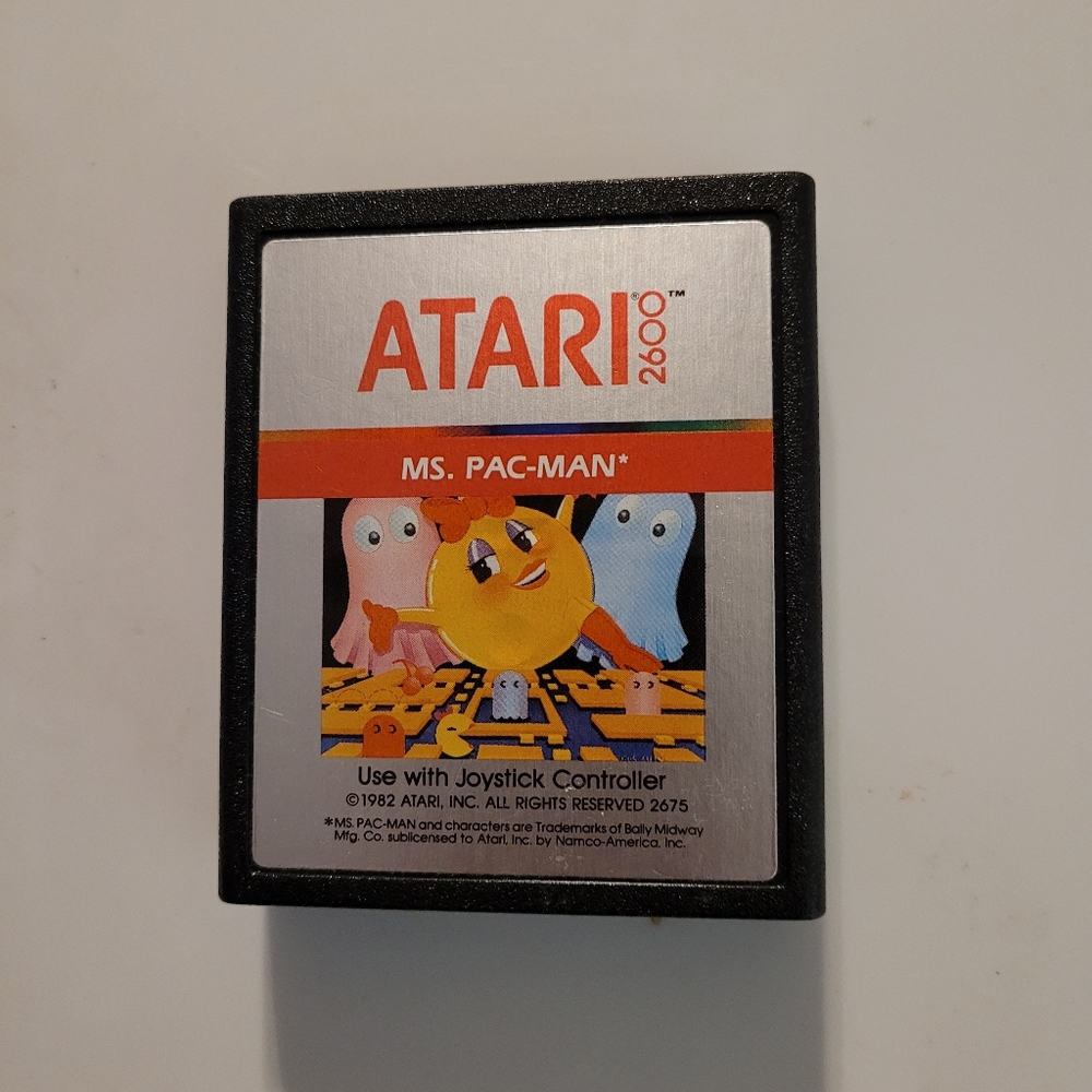Vintage Ms. PAC-MAN